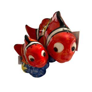 Westland Disney Pixar Finding Nemo Salt & Pepper Shakers Magnetic Marlin Nemo